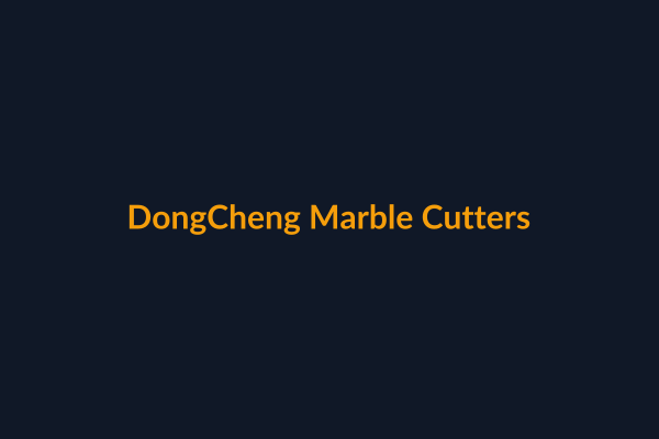 DongCheng Marble Cutters available at Raguveer Electric Talala